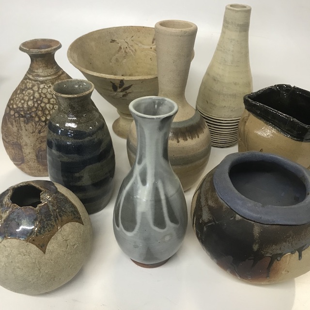 VASE, Pottery Vessels Assorted Medium